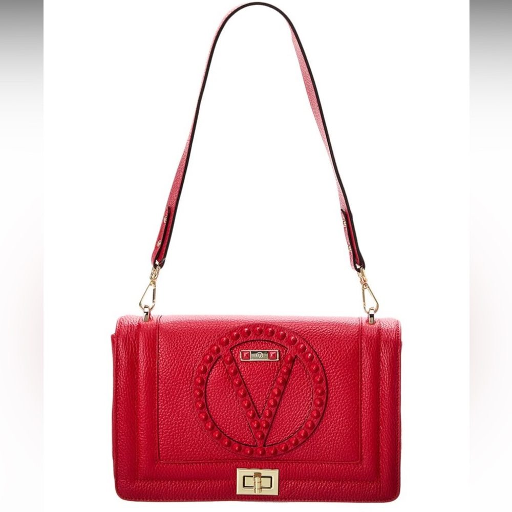Valentino Alice Rock Leather Shoulder Bag